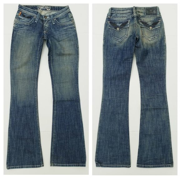 New ROBIN'S JEAN sz 24 Celebrities Flare Jeans - Picture 2 of 7